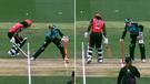 Deandra Dottin was run out in extraordinary circumstances.