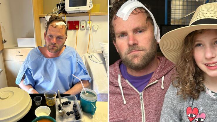 Simon Goodrich first found out he was suffering VHL, when he was 26 as a newlywed. 