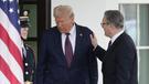 UK leader Keir Starmer and US President Donald Trump.
