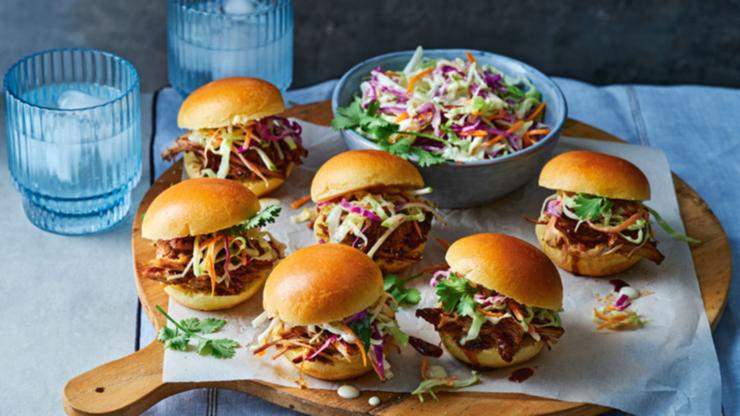 Pork sliders with salsa verde are easy, delicious and help support a great cause.