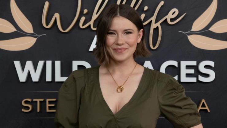Bindi Irwin at the Steve Irwin Gala. 