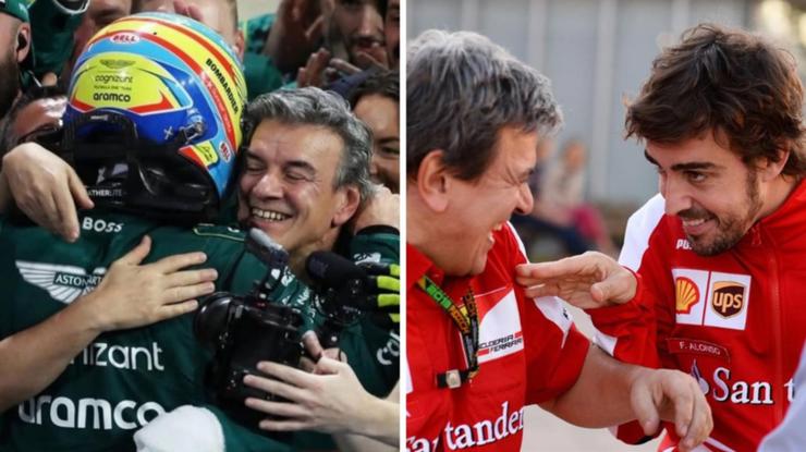 Fernando Alonso has paid tribute to his long-time physio Fabrizio Borra.
