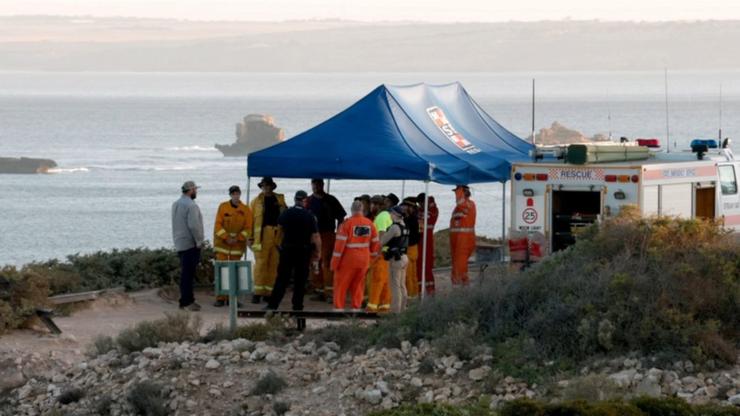 The bodies of two women were found in the water hours after they were swept out to sea at South Australia’s Streaky Bay.
