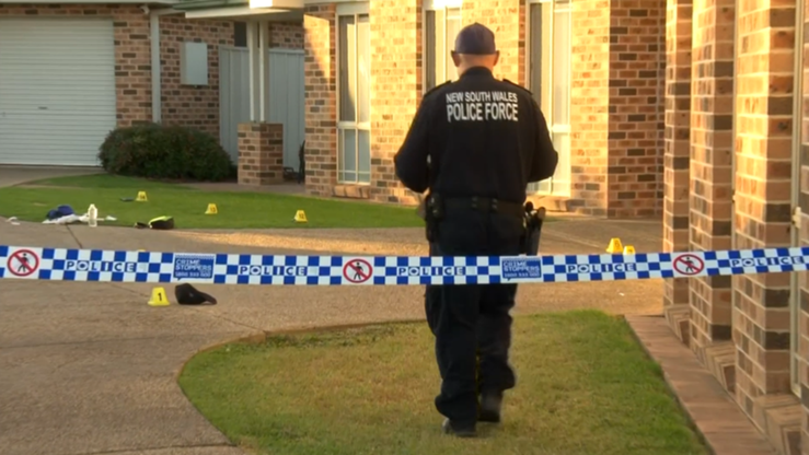 A female police officer has been stabbed and punched by a bike rider.