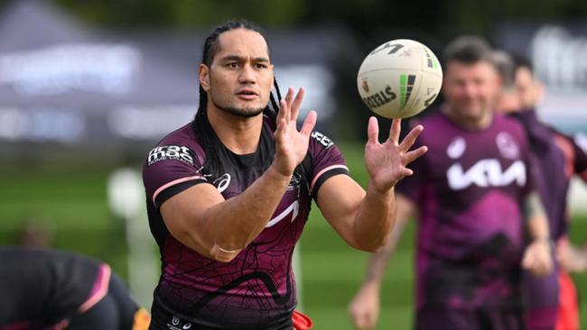 Brisbane prop Martin Taupau will leave the club after the Broncos agreed to release him.