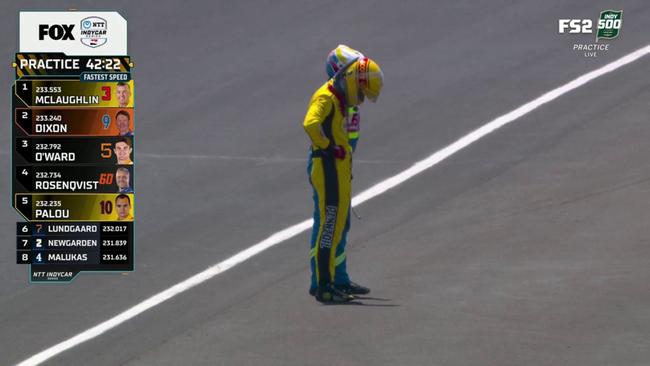 Scott McLaughlin walked away under his own power.