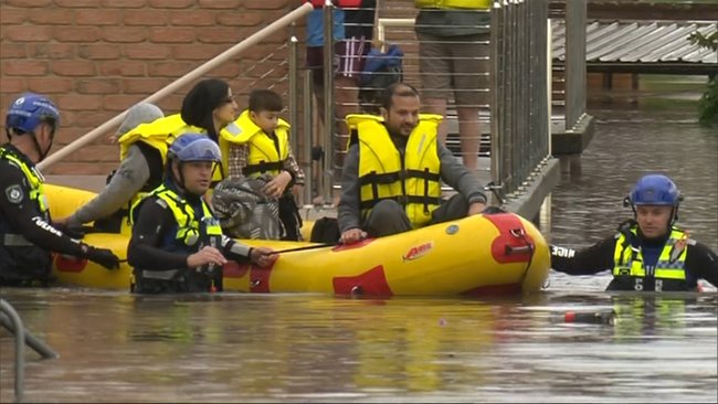 More than 150 rescues were undertaken on Wednesday alone.