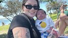 Grieving Gold Coast mother slams online trolls after she shared a photo of her baby after his death: ‘he looks beautiful’ 