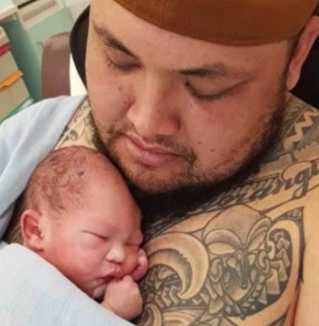 Baby Frankie was born in September 2019.